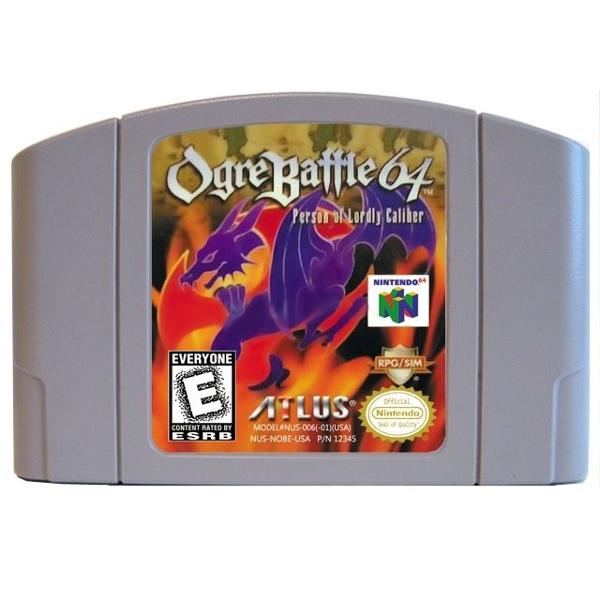 ogre battle 64 person of lordly caliber nintendo 64 n64