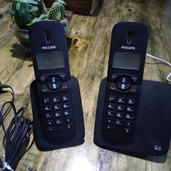 par de telefones sem fio dect 6.0