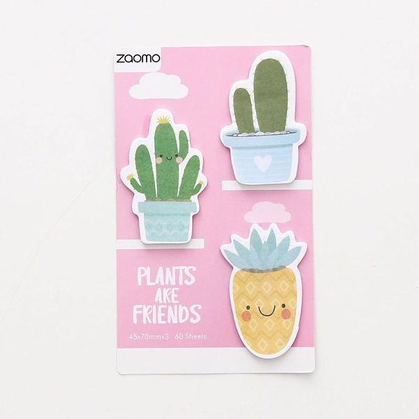 plants are friends - sticky note