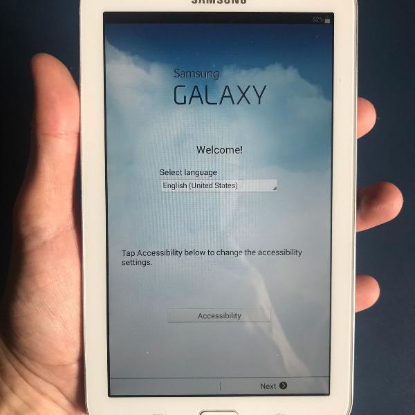 tablet samsung galaxy tab 3 sm-t210 8gb branco