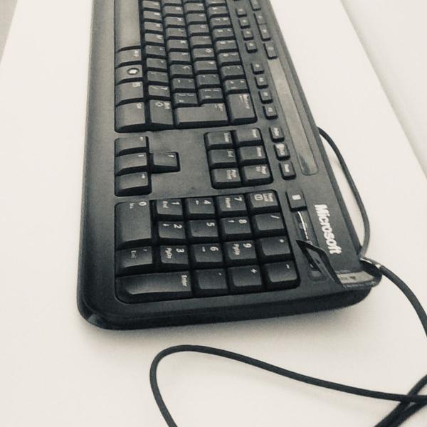 teclado microsoft perfeito!