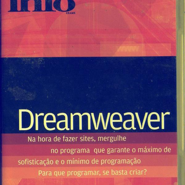 videocurso de dreamweaver em cd-rom original infoexame.