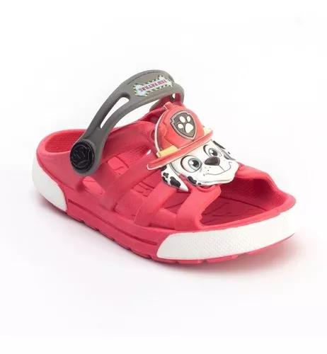 Babuche Sandália Plugt Dude Marshall 3d Infantil - Vermelho