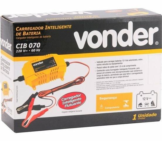 Carregador Inteligente De Bateria ah Cib070 - Vonder