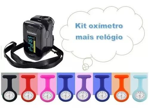 Kit Relógio De Bolso Lapela Enfermag