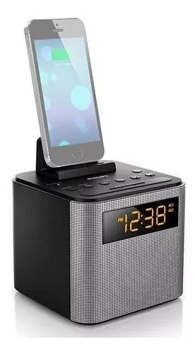 Radio Relógio Despertador Philips Ajt3300/37 Bluetooth Usb