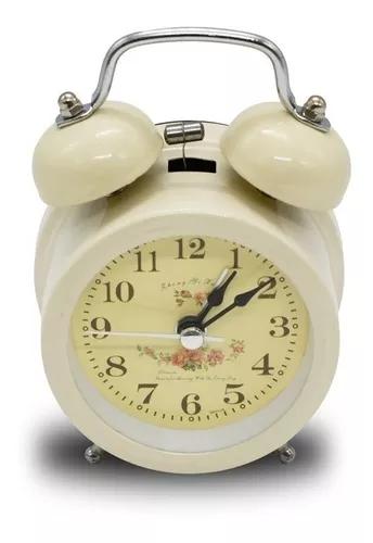 Relógio E Despertador Vintage Redondo