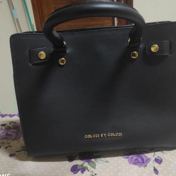 bolsa preta colcci