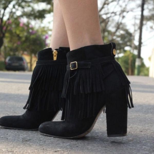 bota franjas