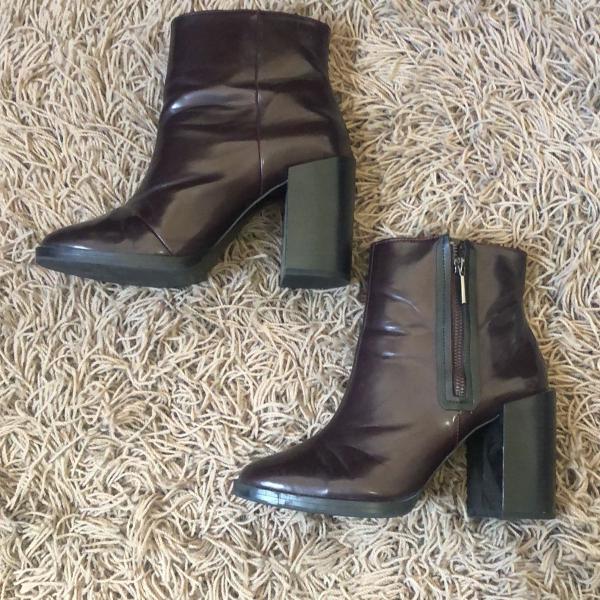 bota zara marsala