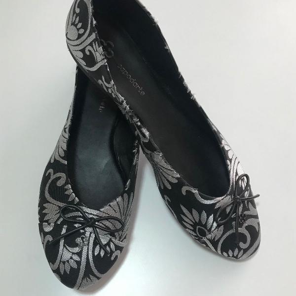 sapatilha capodarte tecido estampada