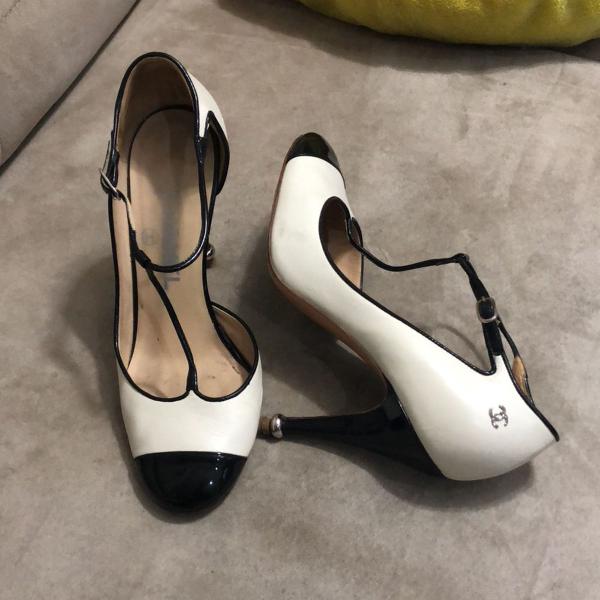 sapato chanel lindíssimo