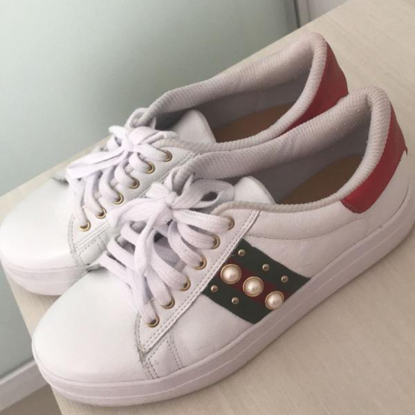 tenis tipo gucci