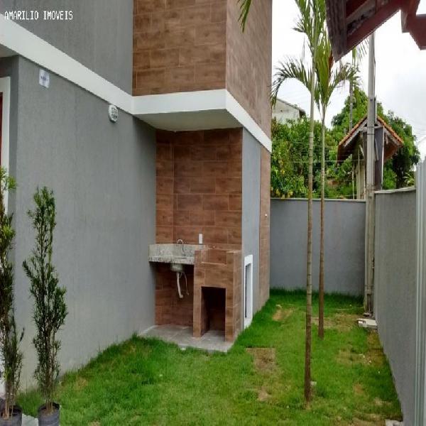 Casa duplex 73m2 2qto 1suit.2banh.1gar. Itaipuacu RJ ama1625