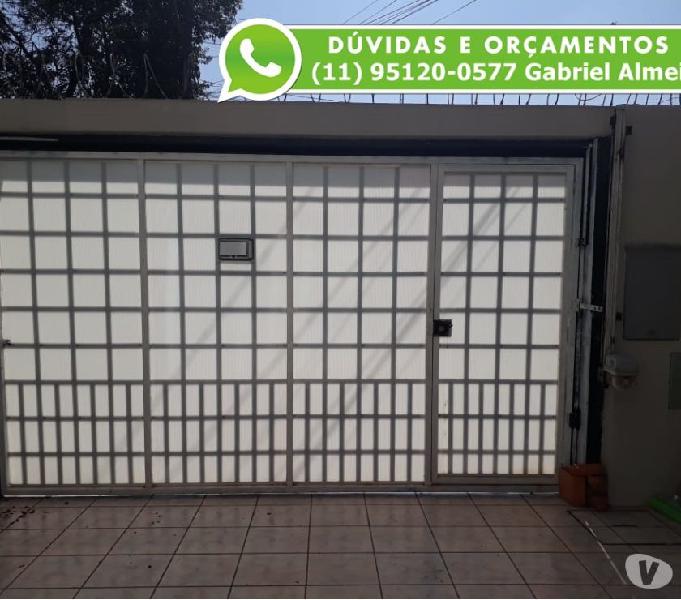 Fechamento de Garagem com Policarbonato