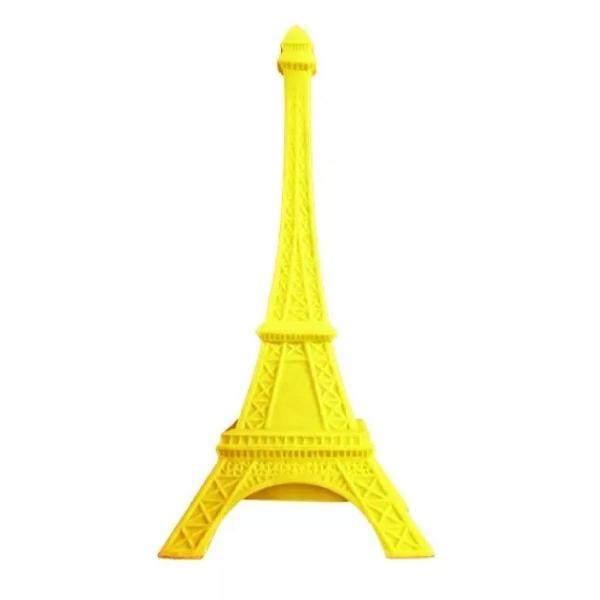 Luminária De Torre Eiffel Amarela