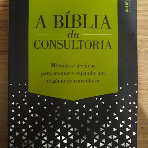 a bíblia da consultoria