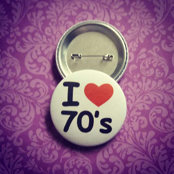 botton: Eu amo anos 70