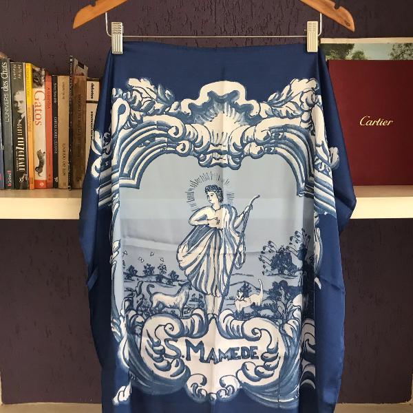 lenço azulejo português