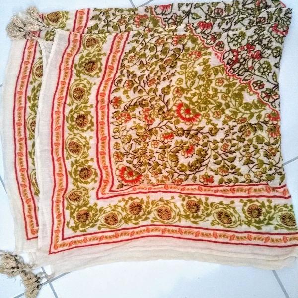 lenço indiano maravilhoso!