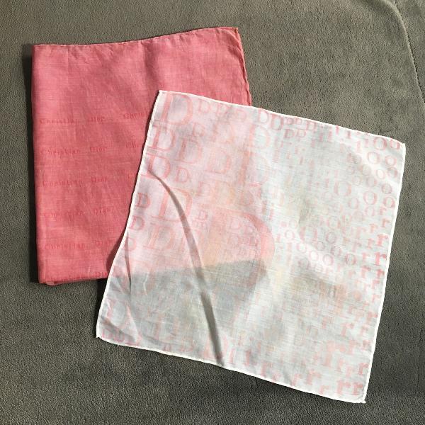 lenços dior vintage
