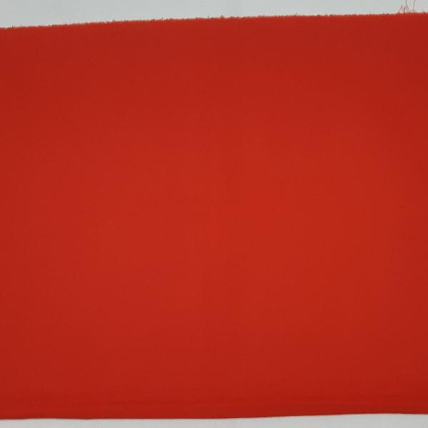 tecido brim vermelho - 1,50 cm larg x 1,00 cm compr