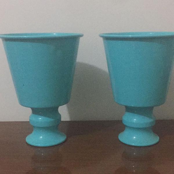 vasos aluminio tiffany