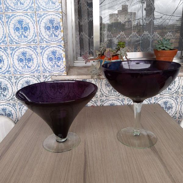 vasos de vidro