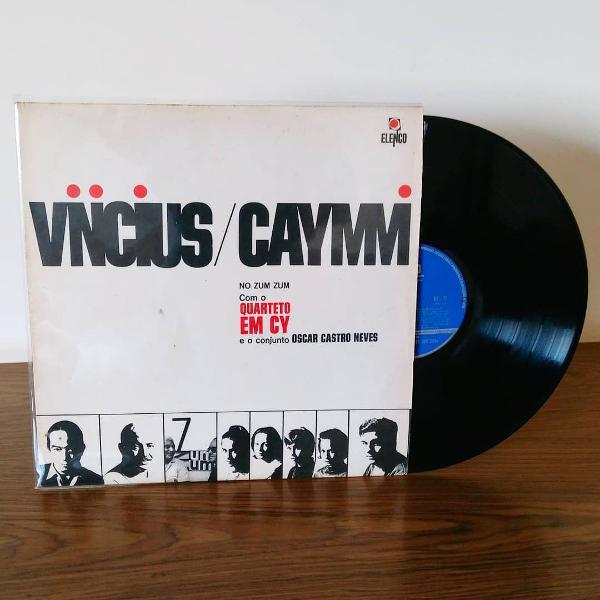 vinil lp vinicius / caymmi com quarteto cy