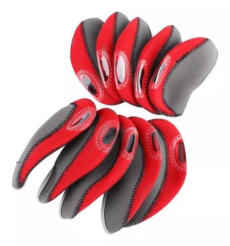 10 Pcs Golf Iron Club Head Covers Clubes Proteção