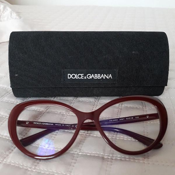 Armação para óculos de grau Dolce &amp;Gabbana