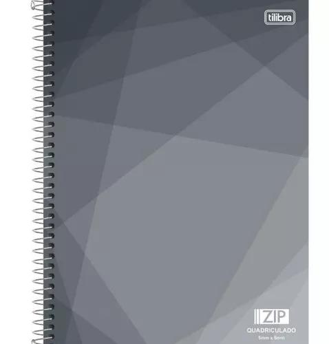 Caderno Universitário 1x1 96f Cd 7x7mm 193208 Zip Quadricul