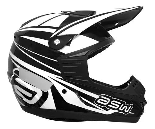Capacete Motocross Trilha Enduro Asw Factory Helmet Original