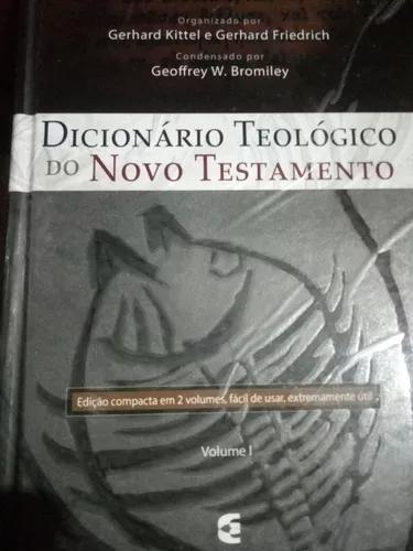 Dicionário Teológico Do Novo Testamento