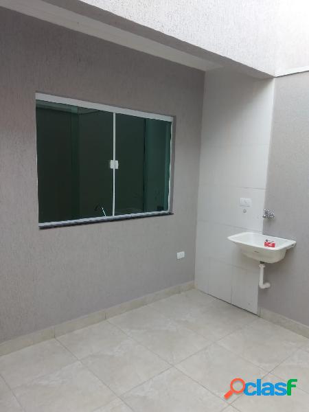 Excelente Sobrado Novo de 130 m²/3 Dorms/2 Vagas à Venda