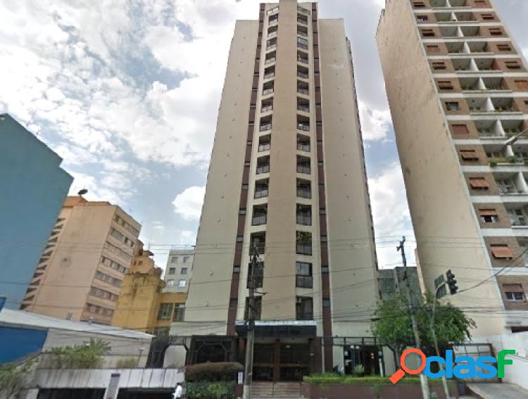 Flat na Santa Cecília, 01 dorm, 01 vaga, 30m², São Paulo