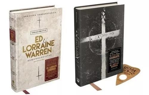 Livro - Ed & Lorraine Warren + Livro Exorcismo - Darkside