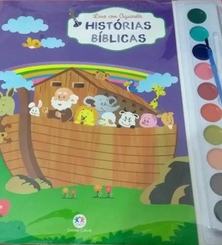 Livro Infantil - Aquarela - Histórias Bíblicas