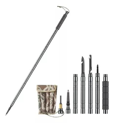 Outdoor Multi-purpose Trekking Pole Liga De Alumínio