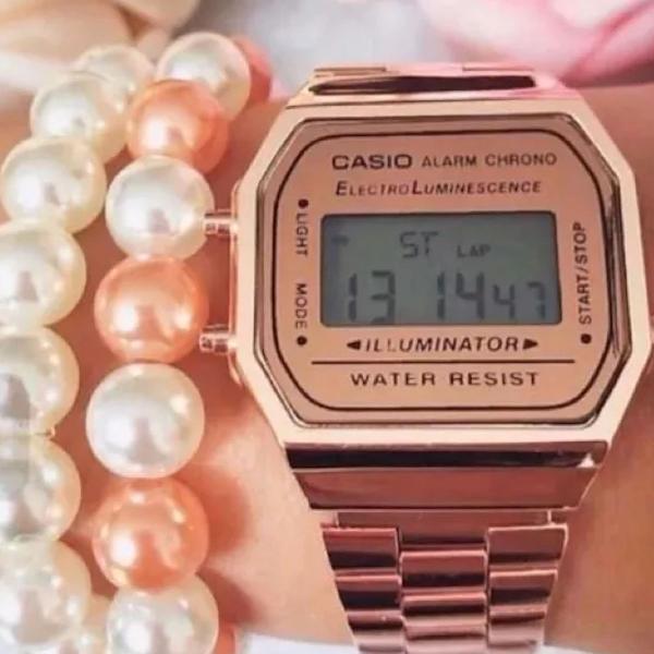 Relógio Casio Rose A-168