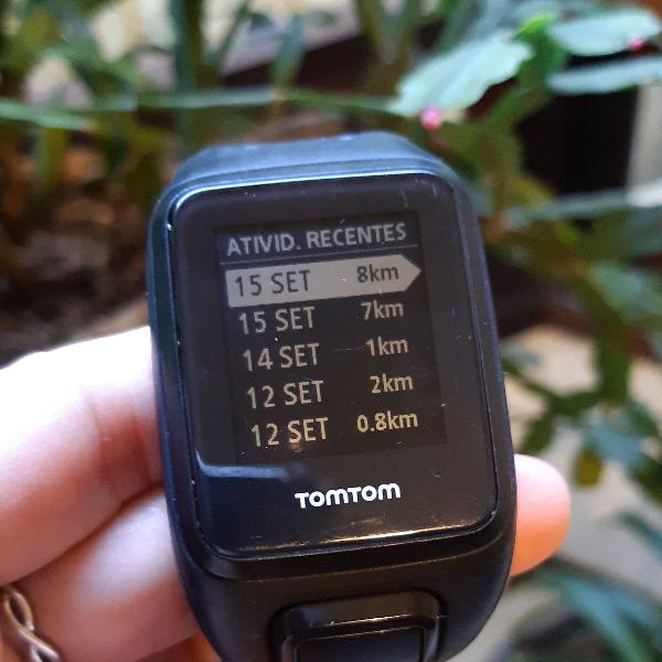 Relógio TOMTOM Com GPS e monitor de batimentos cardíacos