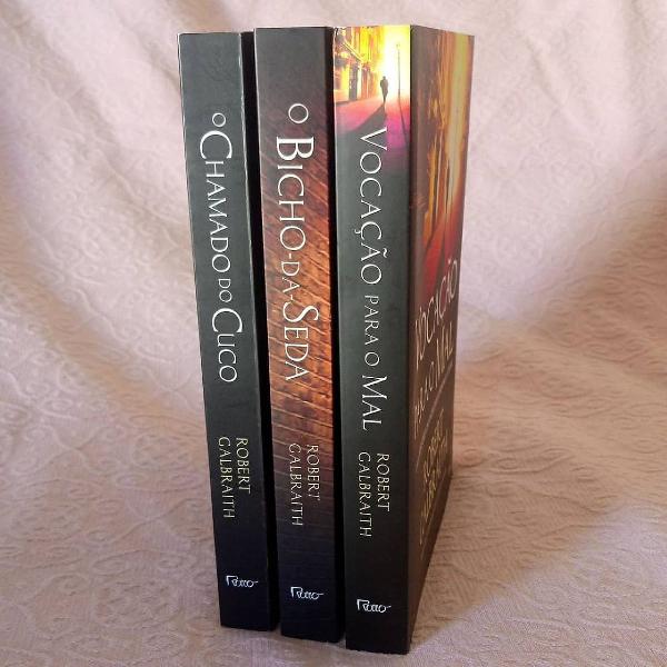 Trio de Livros Robert Galbraith