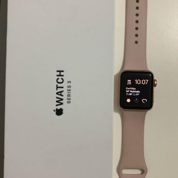 apple watch rose gold série 3