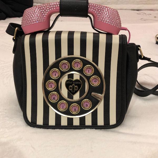 bolsa betsey johnson listrada telefone