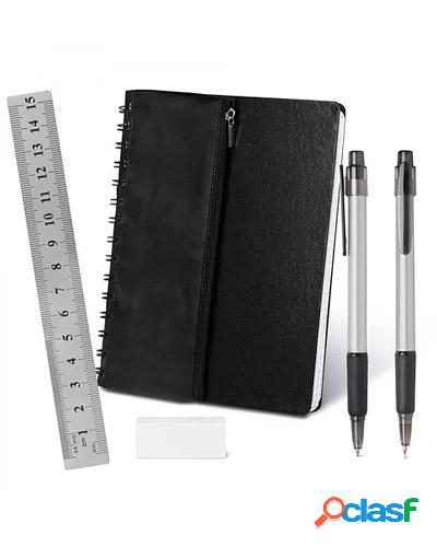 caderno e caneta personalizada