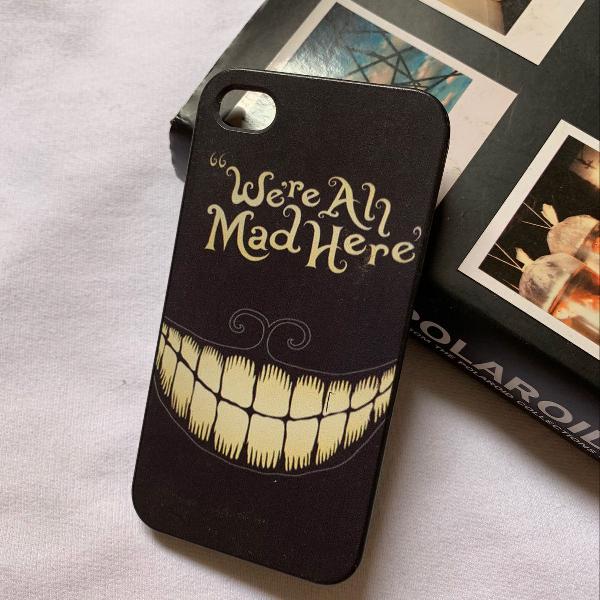 case capinha iphone 4/4s alice