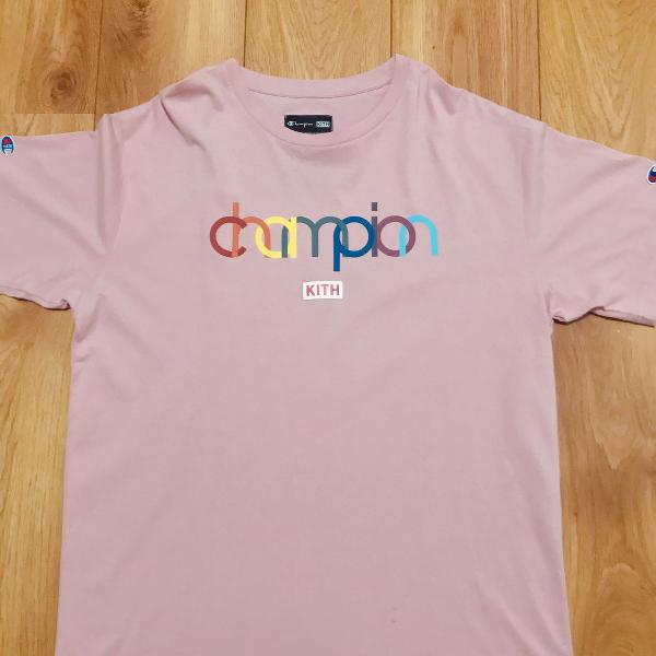 champion x kith camiseta