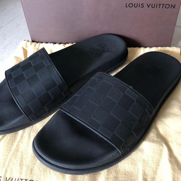 chinelo louis vuitton