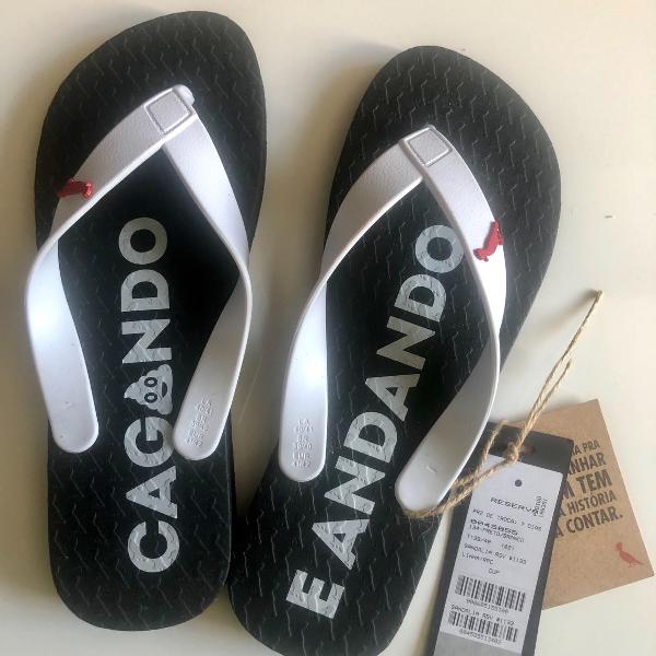 chinelo reserva novo