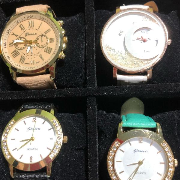 conjunto de relógios femininos